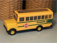 Vintage 1993 Binney & Smith Crayola School Bus