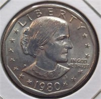 1980 Susan b. Anthony dollar