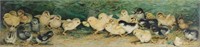 Ben Austrian Lithograph Battle of the Chicks