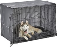 New World Pet Products Dog Crate Comfort Kit  Gray