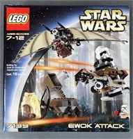 NIP 2002 Lego Star Wars Ewok Attack Set #7139