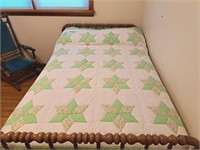 Lovely double sized star quilt