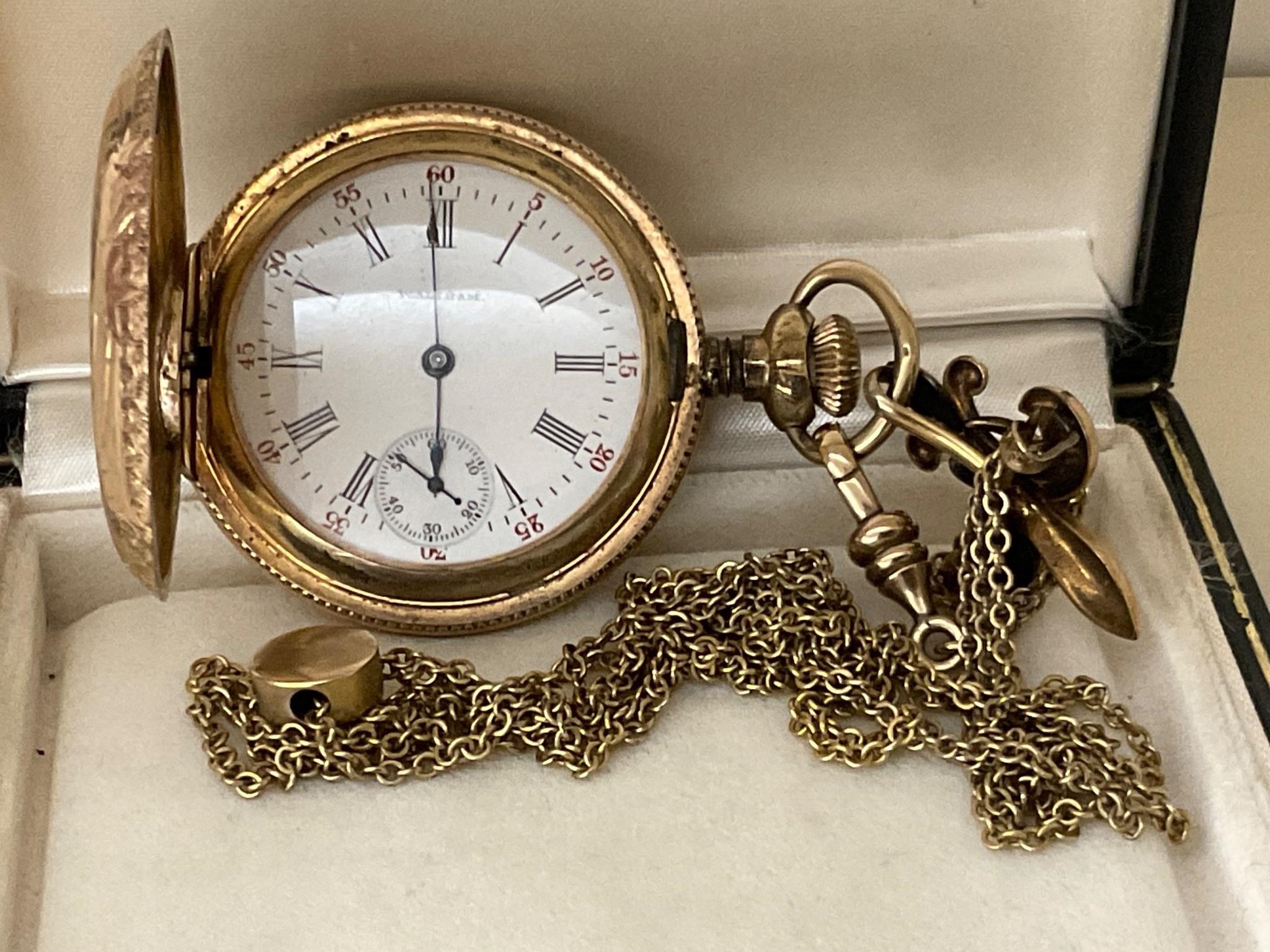 POCKET WATCH WOODWARD & LOTHROP