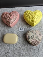 Heart Boxes and Small Box