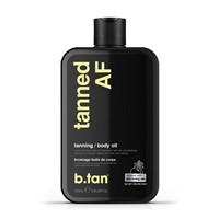 B.Tan Tanned AF IntensifierTanning Oil  12oz AZ7