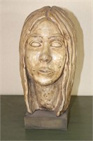 Hand Made Lady Head Statue