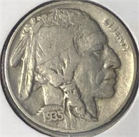1935-D Buffalo Nickel Nice