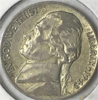 1943-P Jefferson Nickel