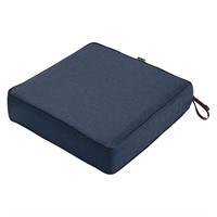 Square Lounge Seat Cushion, Blue, 23"x23"x5"