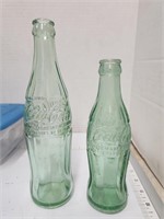 Coca Cola Green Glass Bottles
