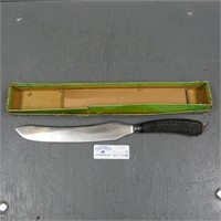 Alfred Williams, England Meat Carving Knife in Box