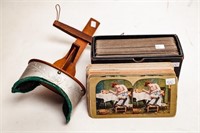 STEREOSCOPE AND CARDS