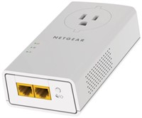 Netgear Powerline Adapter 2000 with Extra Outlet