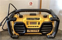 Dewalt DC012 work site charger / radio