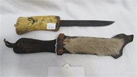 Antique North East Coast Indian Bowie Knife
