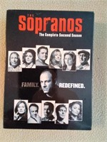 The Sopranos Second Season DVD's, 4 Discs, Watched