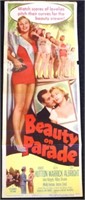 Beauty on Parade (1950) original folded insert