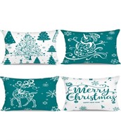 ( New / Pack of 2 ) Artmag Christmas Pillow