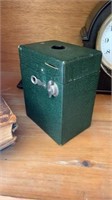 Antique "Kodak" Box Camera in Green Case