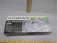 NEW Pittsburgh 40pc Socket Set