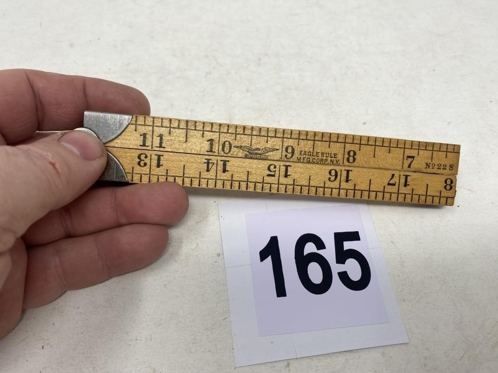 Eagle No. 22 S folding ruler