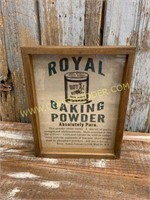 Royal Baking Powder Framed Print