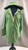 Jones Ny Womens Jacket Sz Xl Green