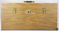 Wood Chest  W/Handle