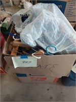 Large lot of hangers - plastic and wood