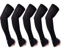 (new)Arm Sleeves for Women Men, 5 Pairs Cooling