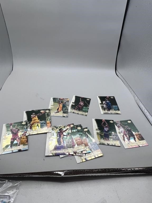 Set of Total Dominance Basketball Cards w/ Kobe an