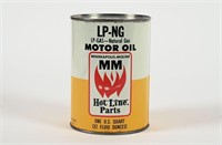 MINNEAPOLIS-MOLINE MOTOR OIL U.S. QT CAN