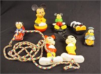 Vintage Mickey & Minnie Skipping rope