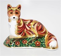 Royal Crown Derby Fox Cub  paperweight