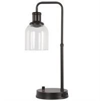 SM5534  BH&G Bronze Desk Lamp with AC Outlet