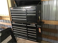 Master Hand tool box, on wheels, 8 top drawers,