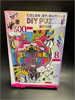 Color by number 300 piece puzzel