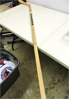 Chico Maki Autographed Stick