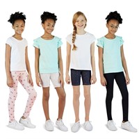 P154  VIGOSS Girls' Leggings & Shorts Set, size 7