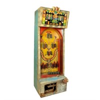 Vintage Zingo 5¢ Vertical Cabinet Arcade Machine