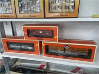 3 Lionel train cars O scale