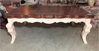 Painted Wood Coffee Table