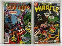 (2) MISTER MIRACLE COMIC BOOKS