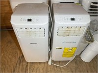 GROUP OF PORTABLE AC UNITS, USED CONDITION UNKNOWN