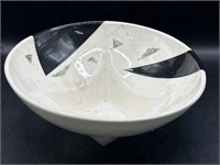 Memphis Style Centerpiece Serving Bowl Ceramic