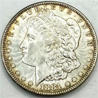 1881 S Morgan Silver Dollar