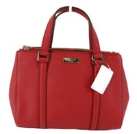 Kate Spade Red Leather 2WAY Handbag