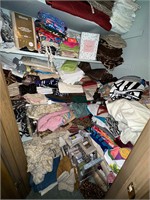 Linen closet Contents