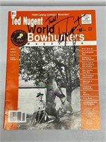 ‘91 Ted Nugent Bow Hunters Magazine-signed