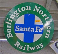 Burlington Northern Santa Fe Railroad Sign